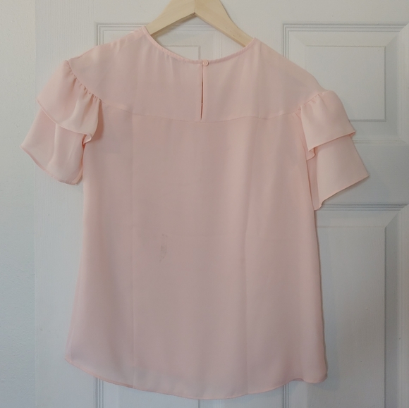 Loft Outlet Soft Pink blouse XXSP - Picture 3 of 3